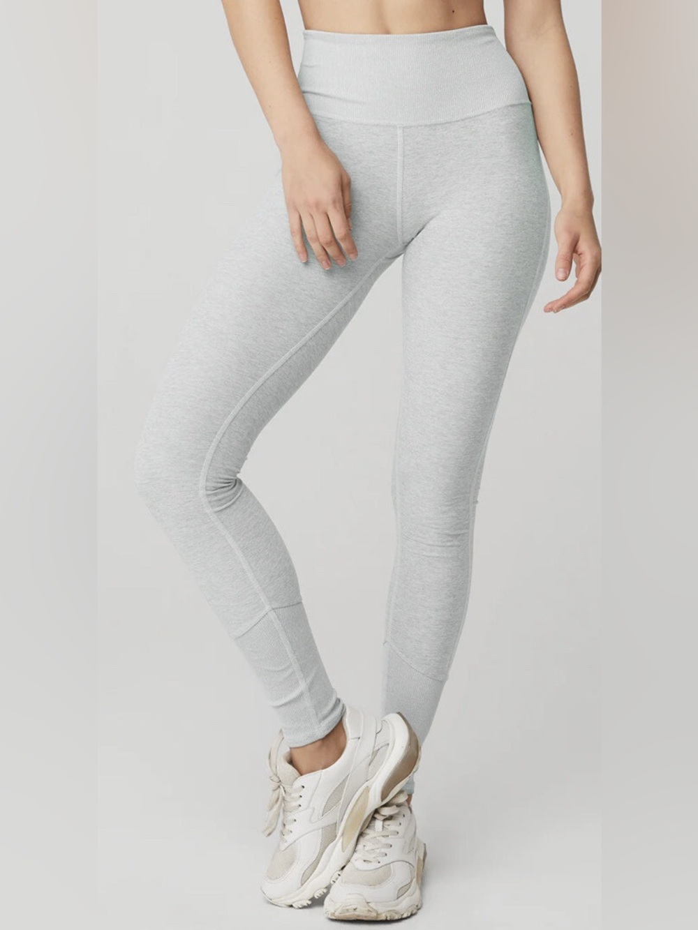 Alosoft High-Waist Heather Gray Leggings
